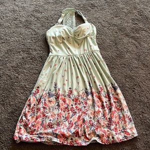 Teal dress size Small